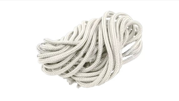 Шнур для крепления витого провода на изоляторах (5 метров), цвет Белый МезонинЪ GE70005-01 - фото 109572