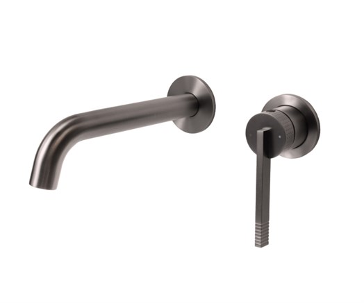 9007GM Смеситель настенный OMG! графит (матовый) - фото 110102