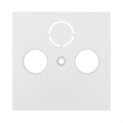 Накладка розетки TV+FM+SAT 2 (3) (белый) LK60 865204