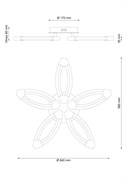 Потолочная люстра Lucia Tucci MODENA 183.5 LED