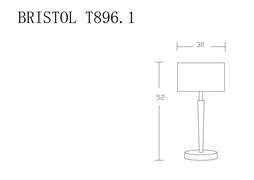 Настольная лампа Lucia Tucci BRISTOL T896.1