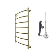 Электрический полотенцесушитель 1000x500 Ретро Bronze de Luxe (Бронза), Bronze de Luxe