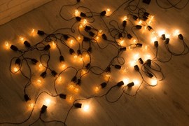 Гирлянда Винтаж 20м с димером