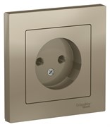 Шампань Розетка б/з, 16А, в сборе Systeme Electric AtlasDesign ATN000540