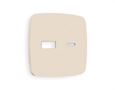 OP3310 Лицевая панель OMEGA (Бежевый матовый) для розетки 2USB A+C QUANT, AMBRELLA VOLT, OP3310