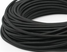 ПРОВОД ДЕКОРАТИВНЫЙ КРУГЛЫЙ 2Х0,75 "ЧЕРНЫЙ"