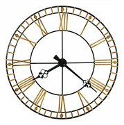 Часы настенные, кварц (золотойЧерный), ANK_625-631