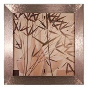 Часы настенные (бежевый, медный), ANK_11968