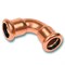 Угол поворотный для труб ø 18 мм, Медь, Retrika, RMFC-18M - фото 17275