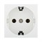 Розетка с з/к без защитных шторок LK45 LK STUDIO 851304