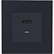 Розетка USB/C внутр. монтажа Castilla (черная) - фото 88123